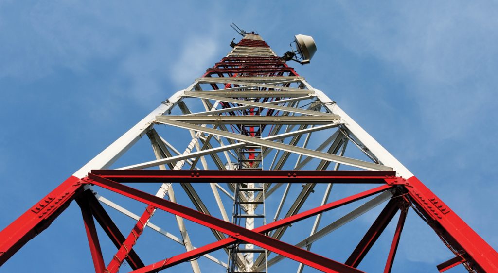 Cell tower ground view Infrastructure Fund for Cellular Lease Acquisitions